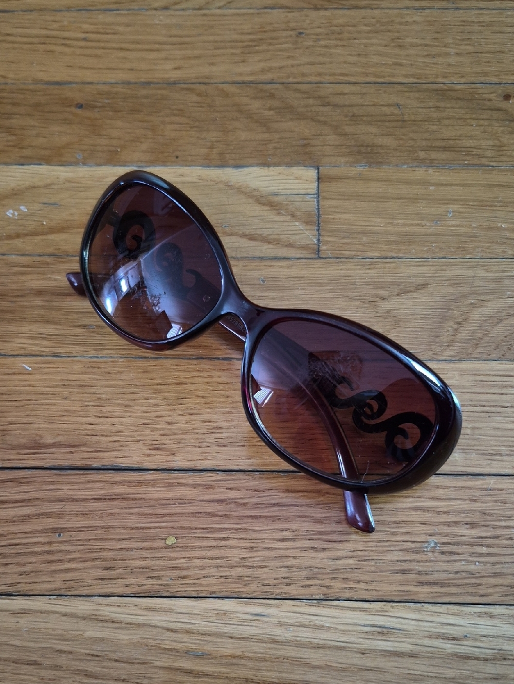 Brown Women's Oversized Sunglasses
